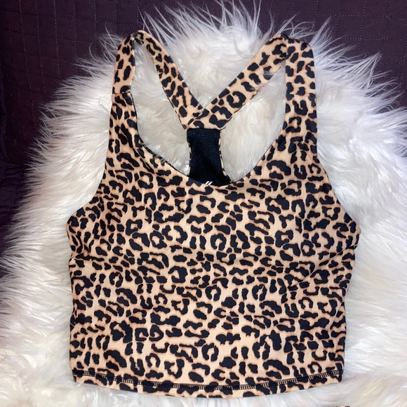 KYODAN Cheetah Sports Bra & Leggings Set - Picture 2 of 13